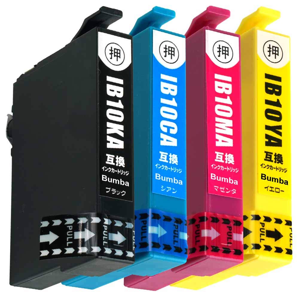 Amazon.co.jp: IB10CL4A (KA/CA/MA/YA)4色セット エプソン用 Bumba製