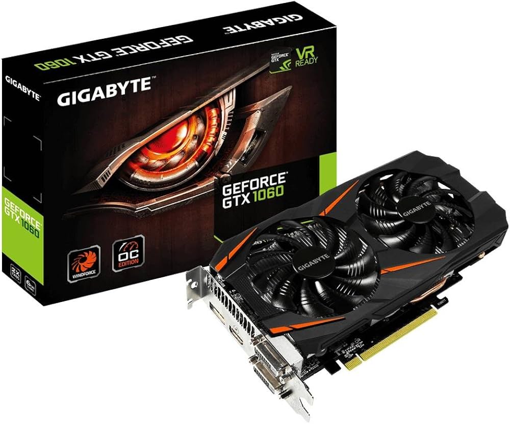 GIGABYTE Geforce GTX 1060 Windforce, 6GB GDDR5 192 Bit Nvidia