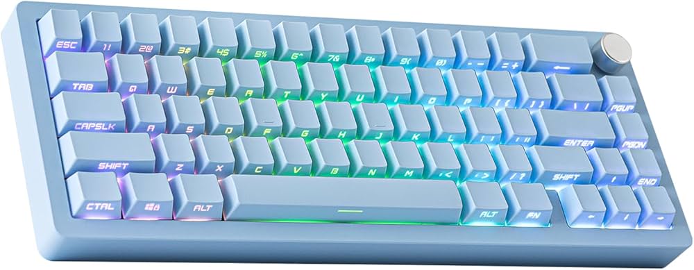 Amazon | 【2024新登場】EPOMAKER Tide65 QMK/VIAワイヤレスゲーミング