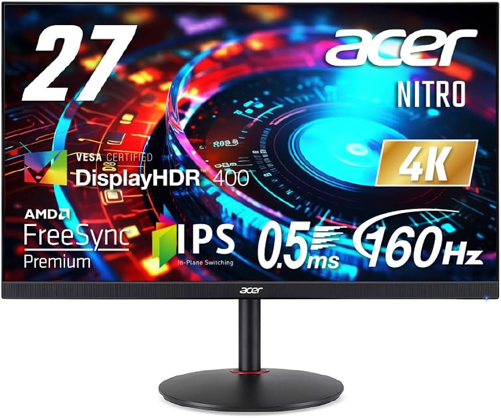Amazon.co.jp: Acer ゲーミングモニター Nitro 27インチ IPS 非光沢 4K