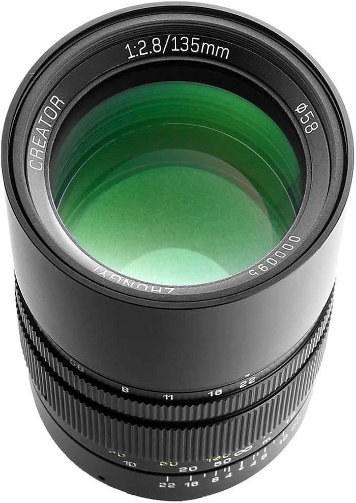 Amazon.co.jp: 中一光学(ZHONG YI OPTICS) 単焦点レンズ CREATOR 135mm