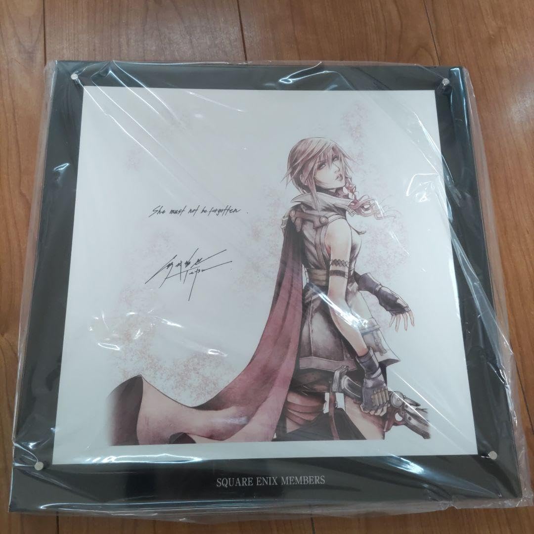 Amazon.co.jp: FF13 ライトニング オリジナルイラストプレート 会員