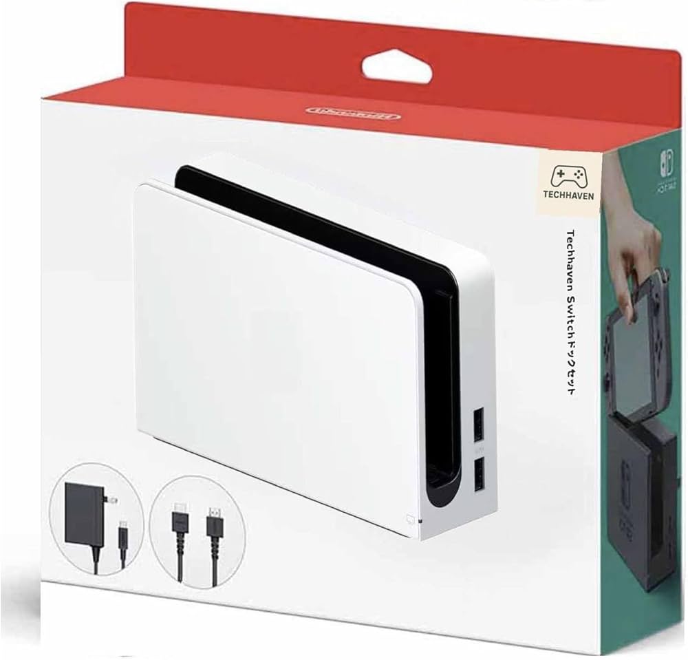 Amazon.com: Docking Station Set for Nintendo Switch OLED, Charging