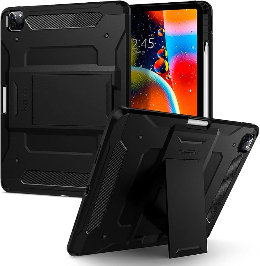 iPad Pro 12.9 第5世代 + Pencil & 純正ケース Amazon.co.jp: Spigen