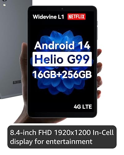 Amazon.com : ALLDOCUBE Android 14 Tablet, 8.4 inch Helio G99 iPlay