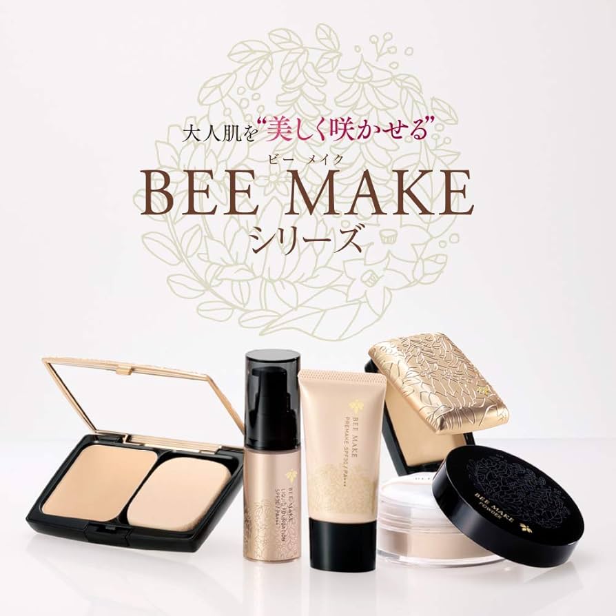 Amazon | 山田養蜂場 BEE MAKE パウダー ナチュラル (おしろい + パフ
