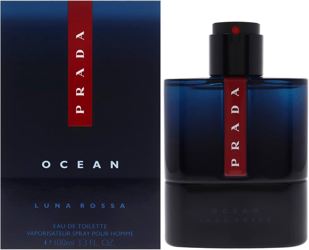 Amazon.com : Prada Luna Rossa Ocean by Prada for Men - 3.3 oz EDT