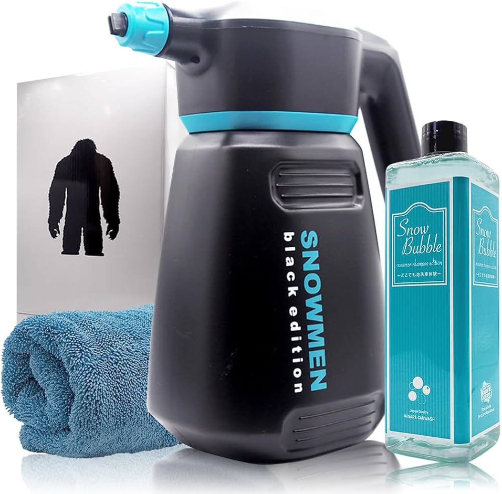 Amazon.co.jp: ながら洗車 スノーメンブラック 『誰でも泡洗車体験を