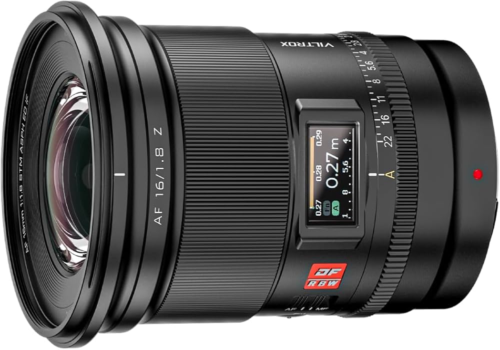 Amazon.co.jp: Viltrox AF 16mm F1.8 Pro Z カメラレンズ 超広角