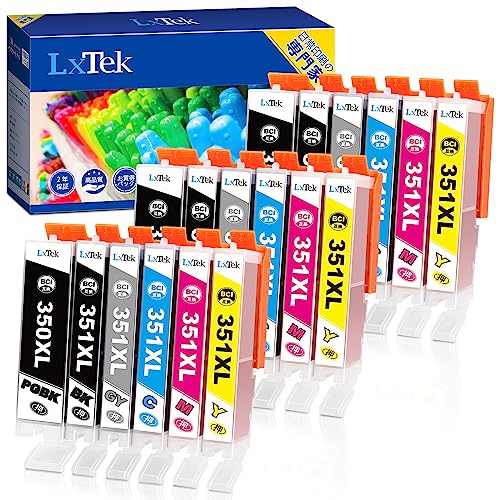 Amazon.co.jp: LxTek BCI-350XL BCI-351XL 互換 インクカートリッジ