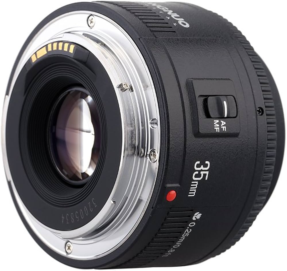 Amazon.co.jp: YONGNUO YN35mm F2レンズ 1:2 AF/MF 広角固定/プライム