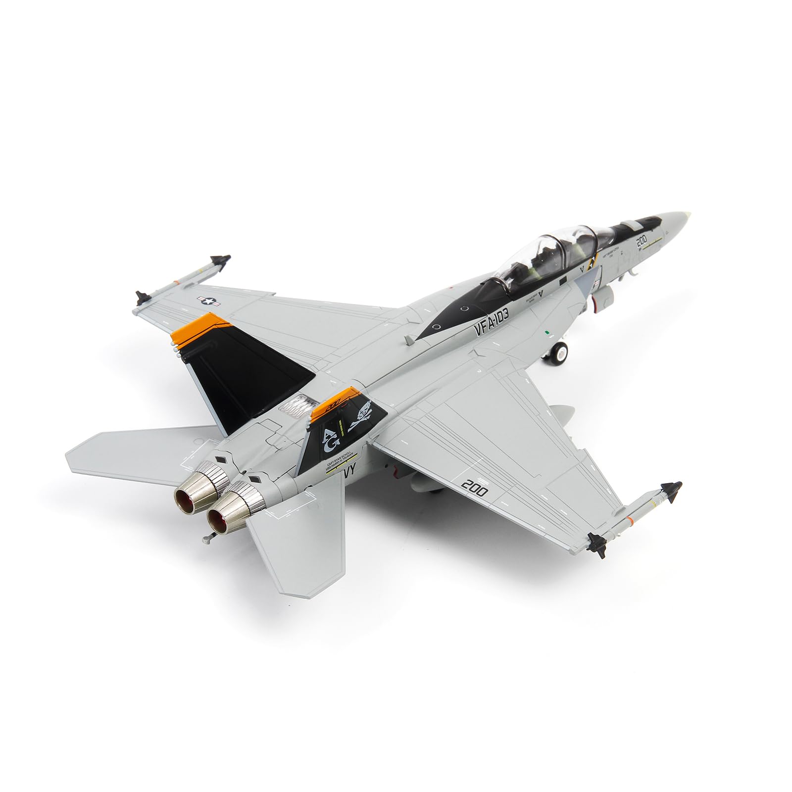 Amazon.co.jp: NUOTIE 1/72 F/A-18F スーパーホーネット 金属飛行機