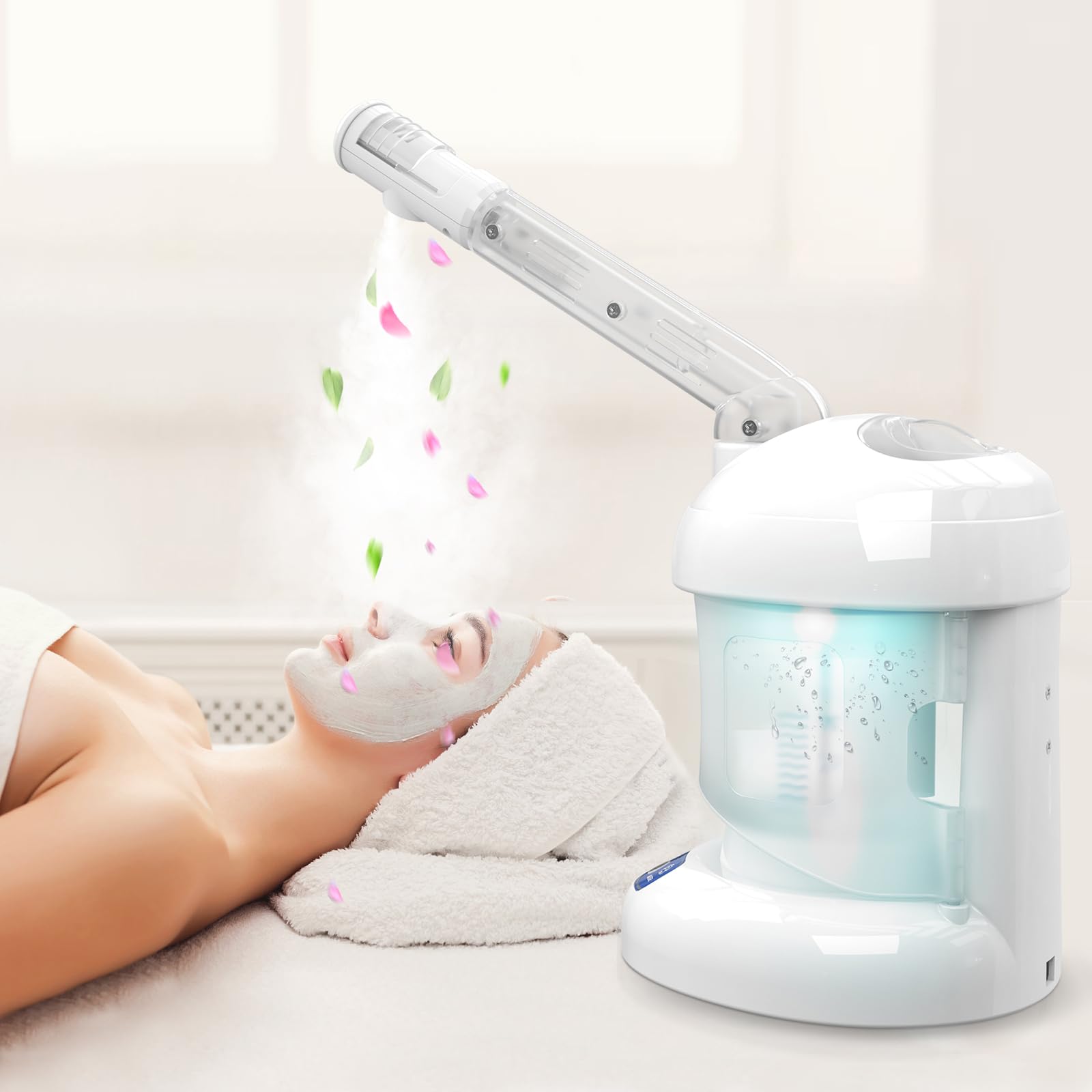 Amazon.com: Nisperos Nano Ionic Facial Steamer - 360° Rotatable