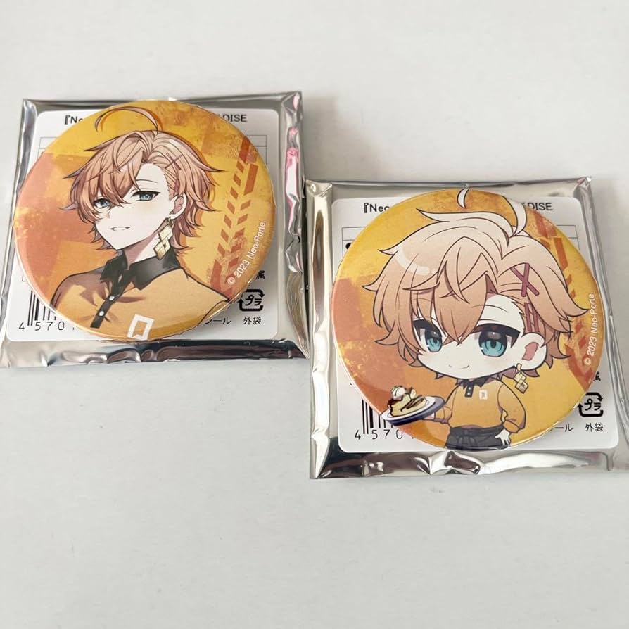 即日配送】アルベド缶バッジスイパラコラボセット【限定】 即日配送