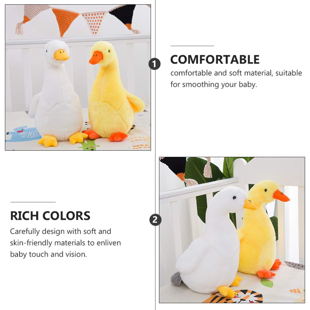 Amazon.co.jp: Zerodeko アヒルのスタッフの動物、かわいいアヒルの