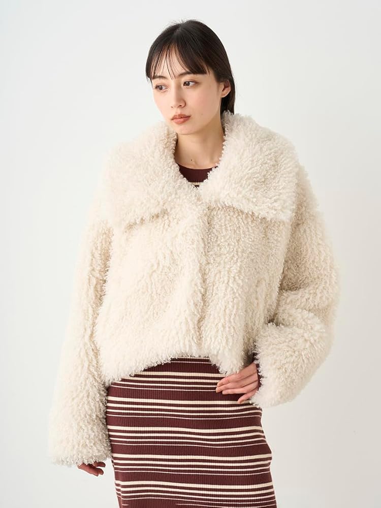 Amazon.co.jp: [スナイデル] 2wayカラープードルファーコート