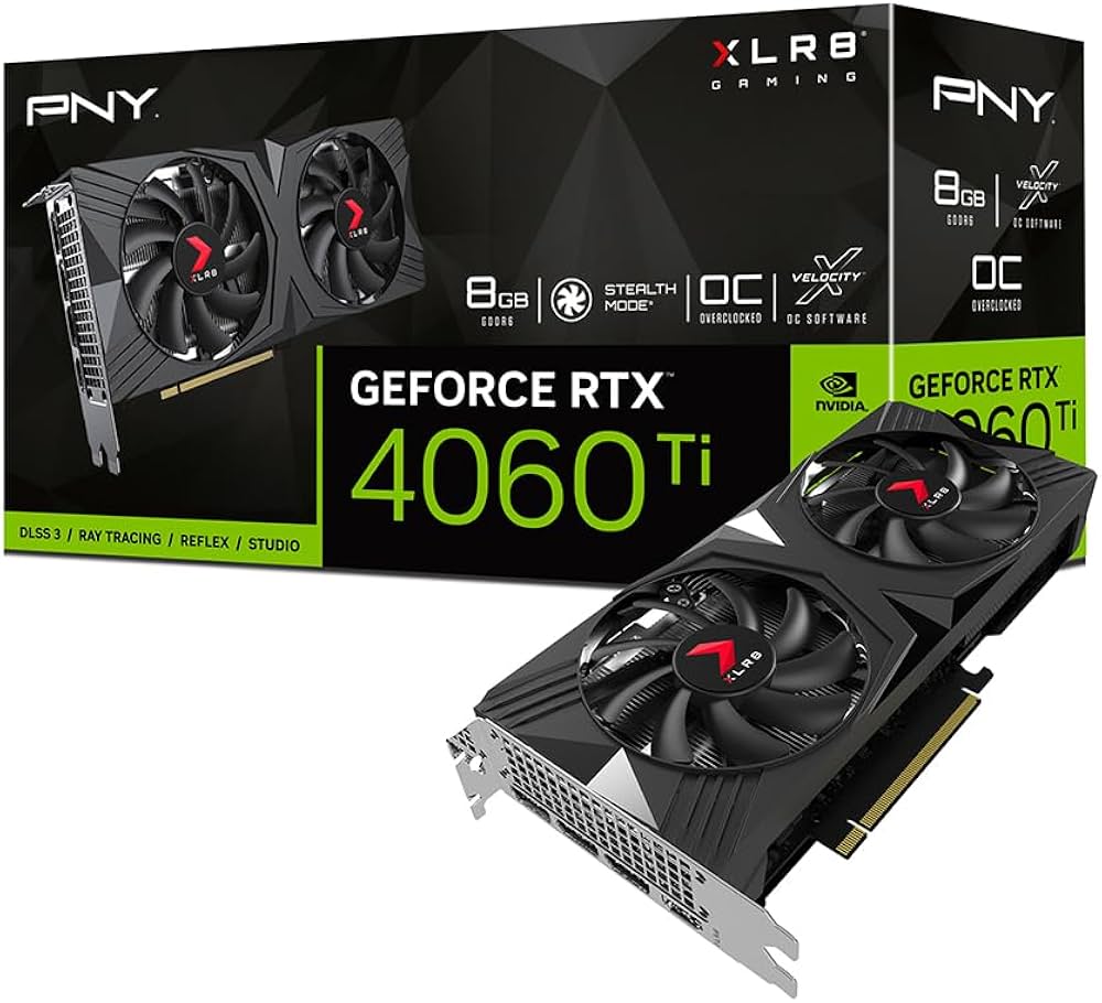 Amazon | PNY GEFORCE RTX™ 4060 Ti 8GB XLR8 Gaming VERTO トリプル