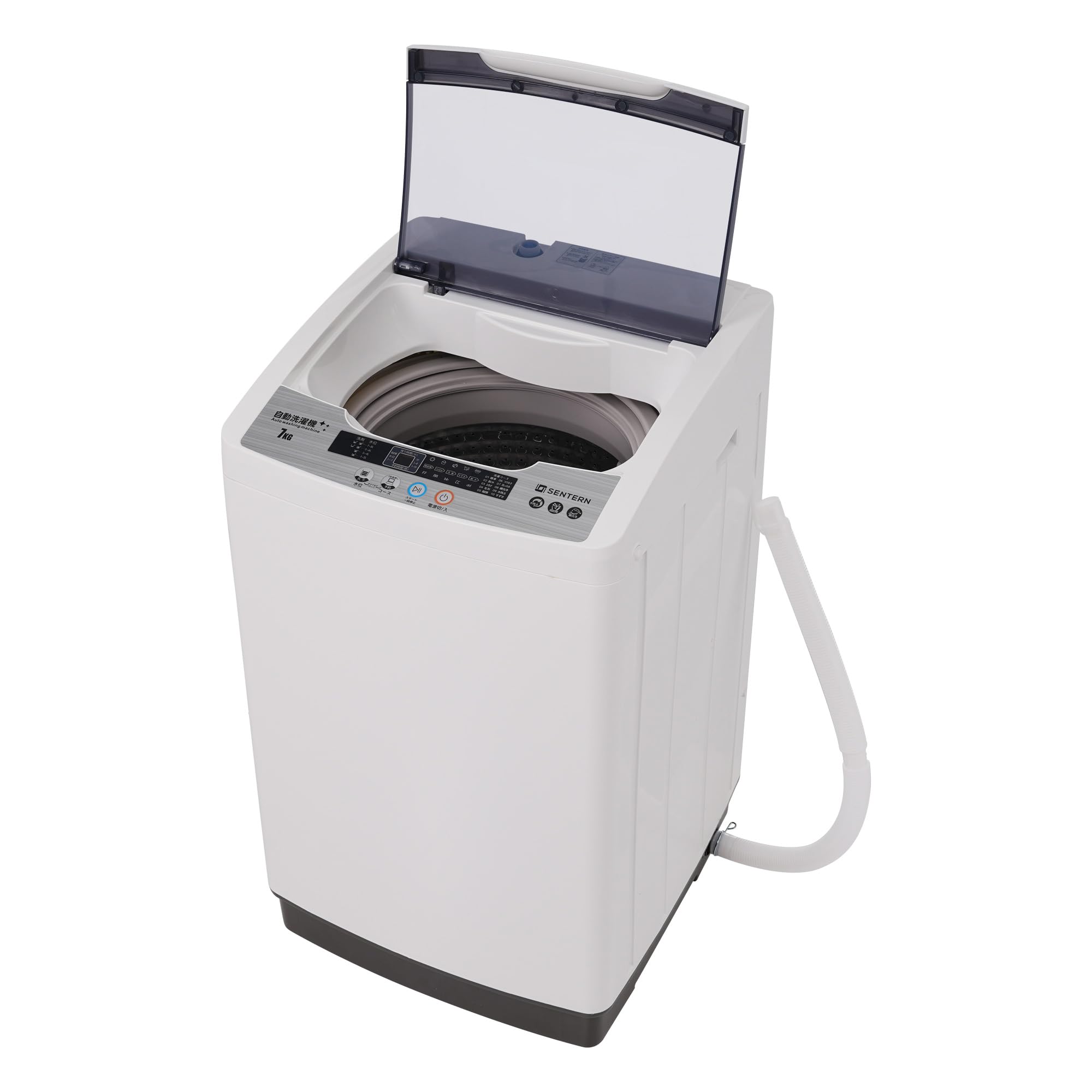 Amazon | SENTERN 全自動洗濯機 7kg 縦型 上開き キレイ タイマー