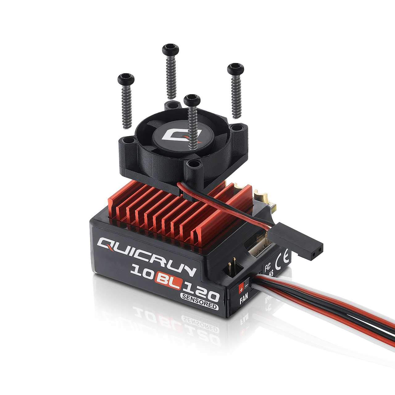 Amazon.co.jp: HOBBYWING QUICRUN 10BL120 ブラシレスモーター用 ESC