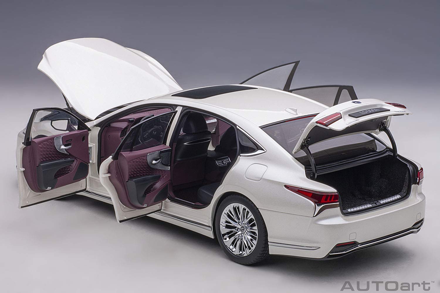 Amazon.co.jp: オートアート(AUTOart) 1/18 レクサス LS500h