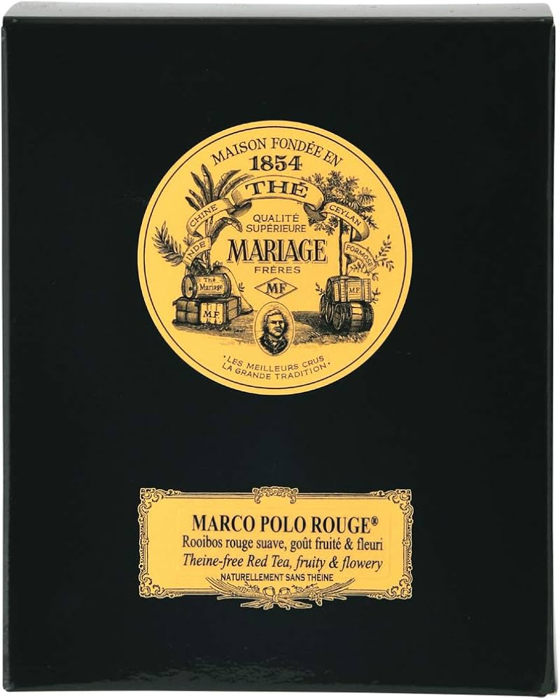 Amazon.co.jp: マリアージュフレール マルコポーロルージュリーフ缶