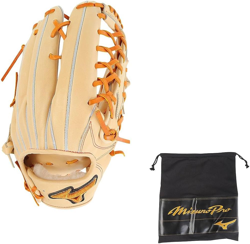 Amazon | MIZUNO 軟式用ミズノプロClassic 外野手用 ブロンド×コルク