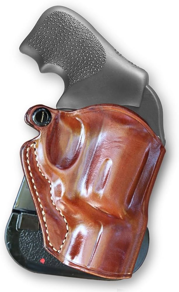 Amazon.co.jp: レザーパドルホルスター( OWB ) for Ruger LCR