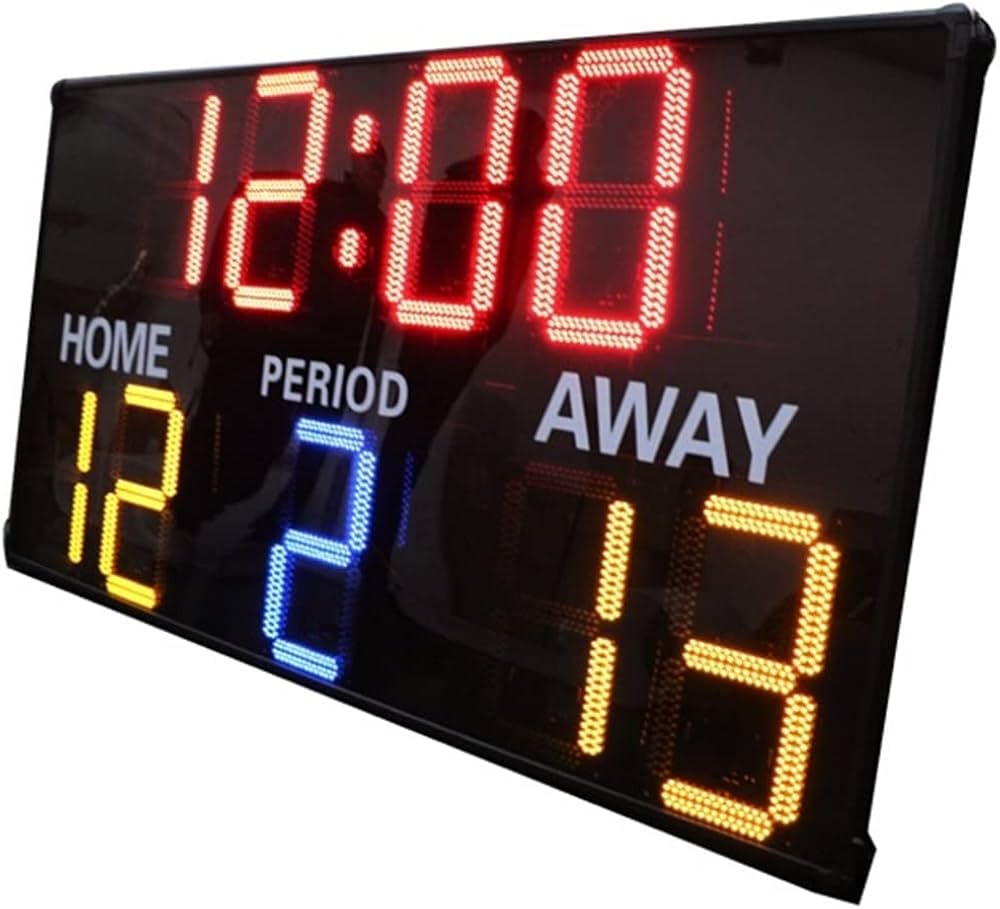 Amazon | スコアボード、 ブザー付きバッテリー式電子バスケットボール