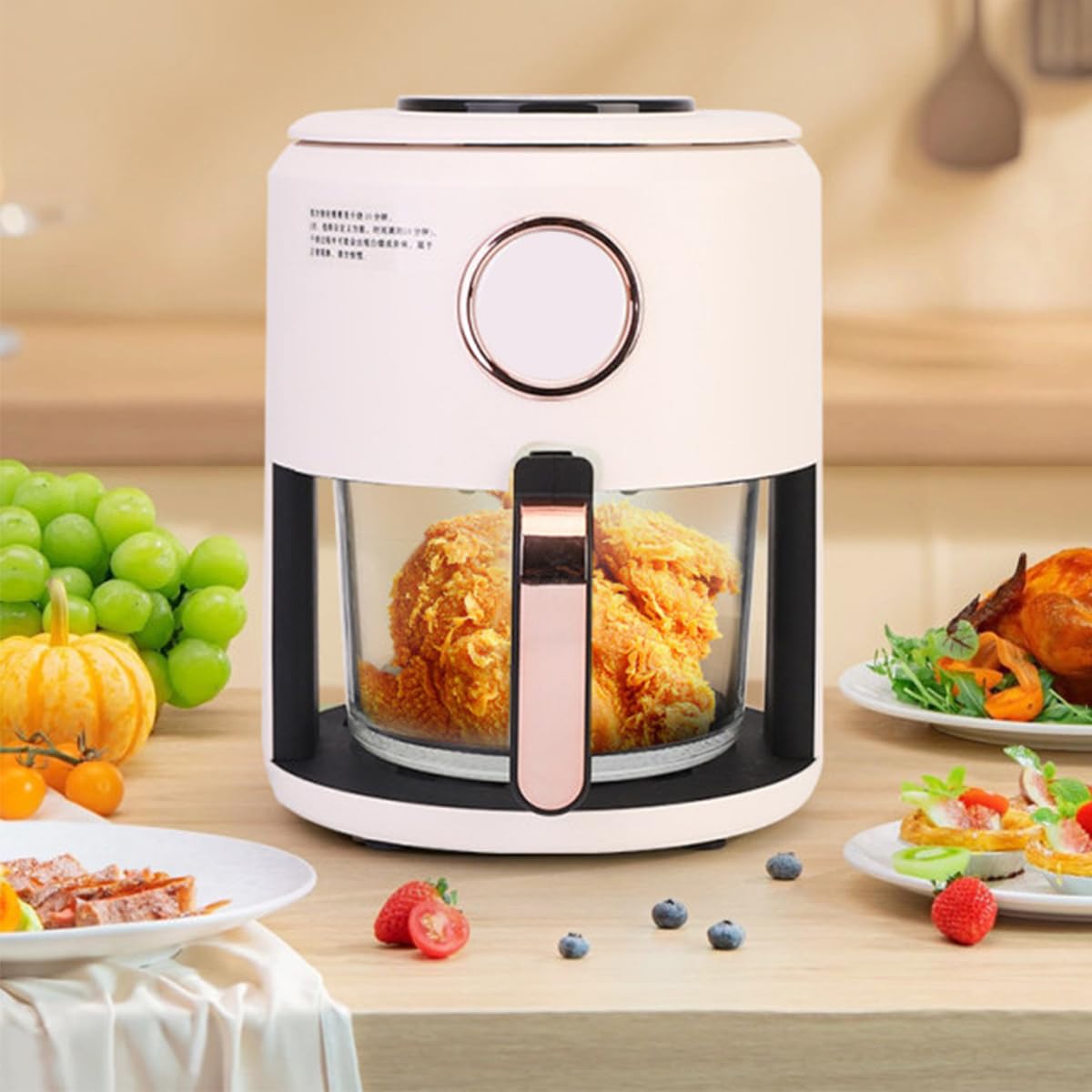 12種プリセット 中身見えるノンフライヤー 大容量 12種プリセット 大