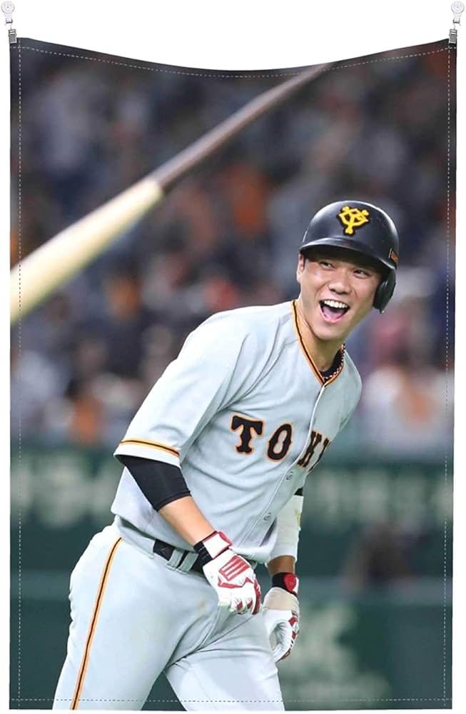 Amazon.co.jp: 坂本勇人 タペストリー ンテリアおしゃれ壁掛け アート