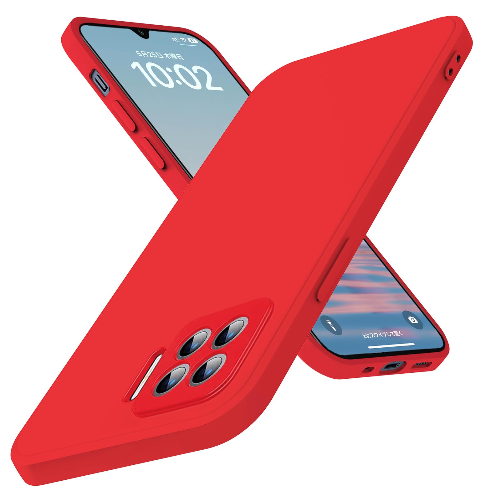 Amazon.co.jp: OPPO A73 ケース 耐衝撃 TPU 液状シリコンゴム 用カバー