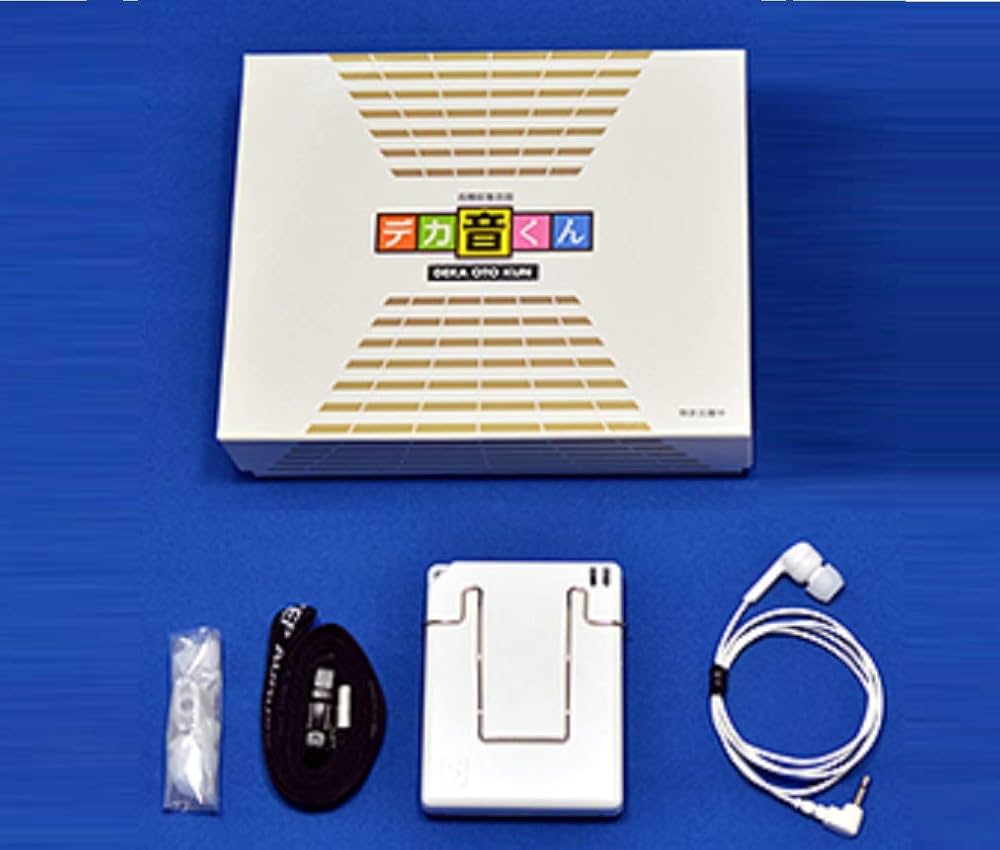 Amazon.co.jp: 高機能日本製集音器 【デカ音くん】 (標準セット) 片耳