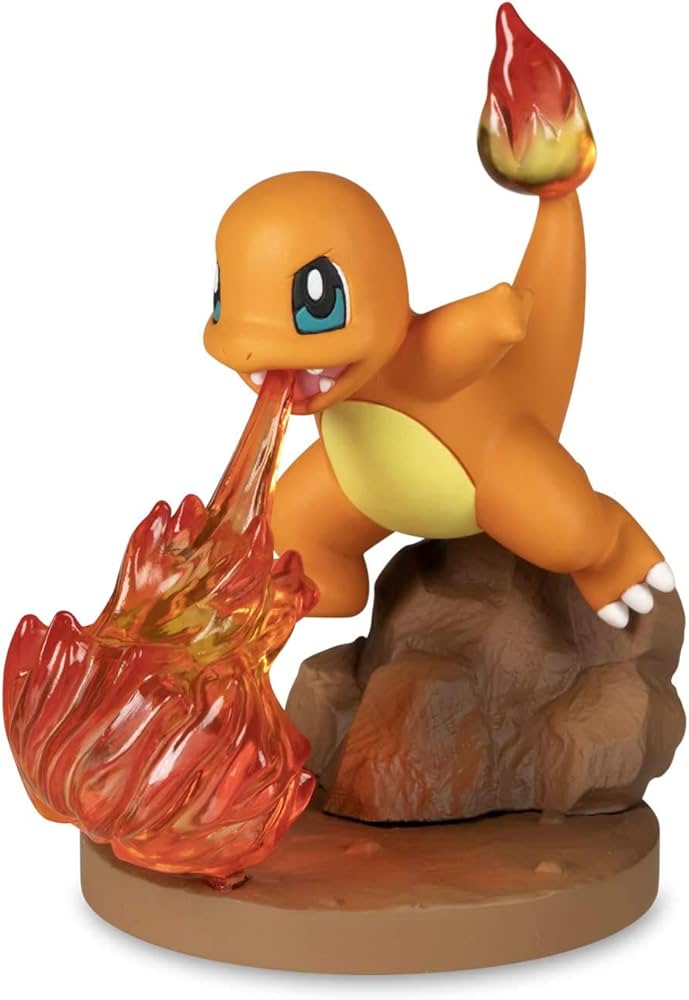 Amazon.co.jp: ポケモンセンターギャラリーフィギュア ヒトカゲ 火炎