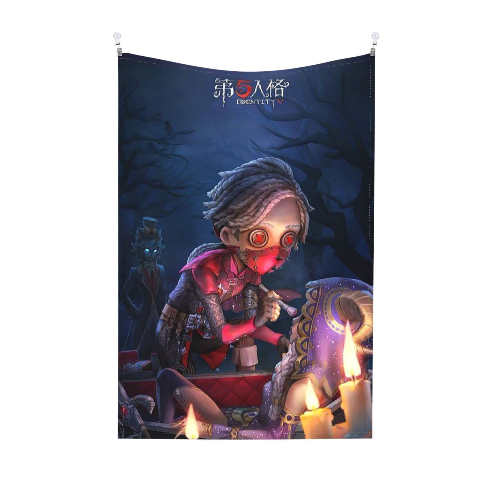 Amazon.co.jp: Identity V 第五人格 納棺師 タペストリー 壁掛け 無痕