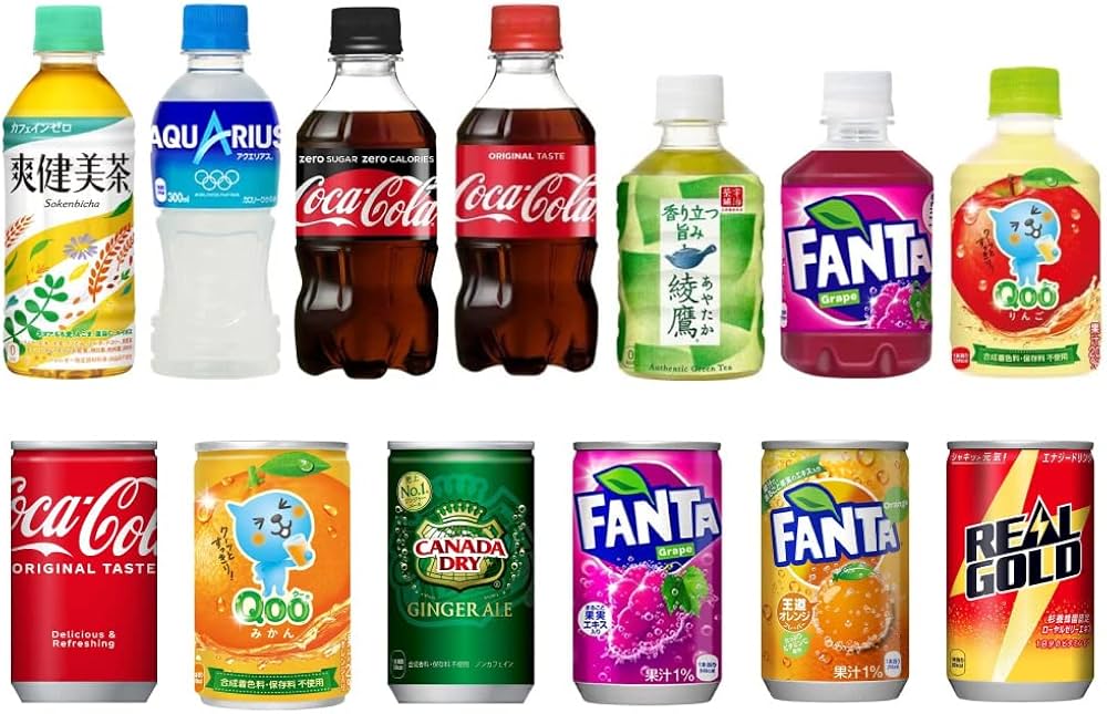 Amazon.co.jp: コカコーラ ミニ缶＆ミニボトル 13種贅沢アソート PSJ