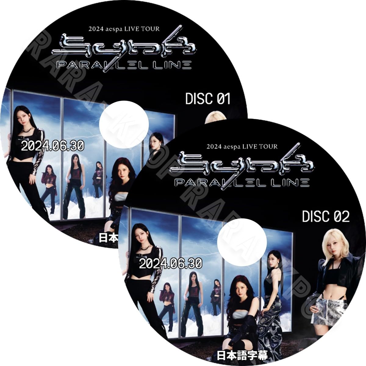 Amazon | aespa DVD 2024 LIVE TOUR SYNK PARALLEL LINE 最新 2024.06