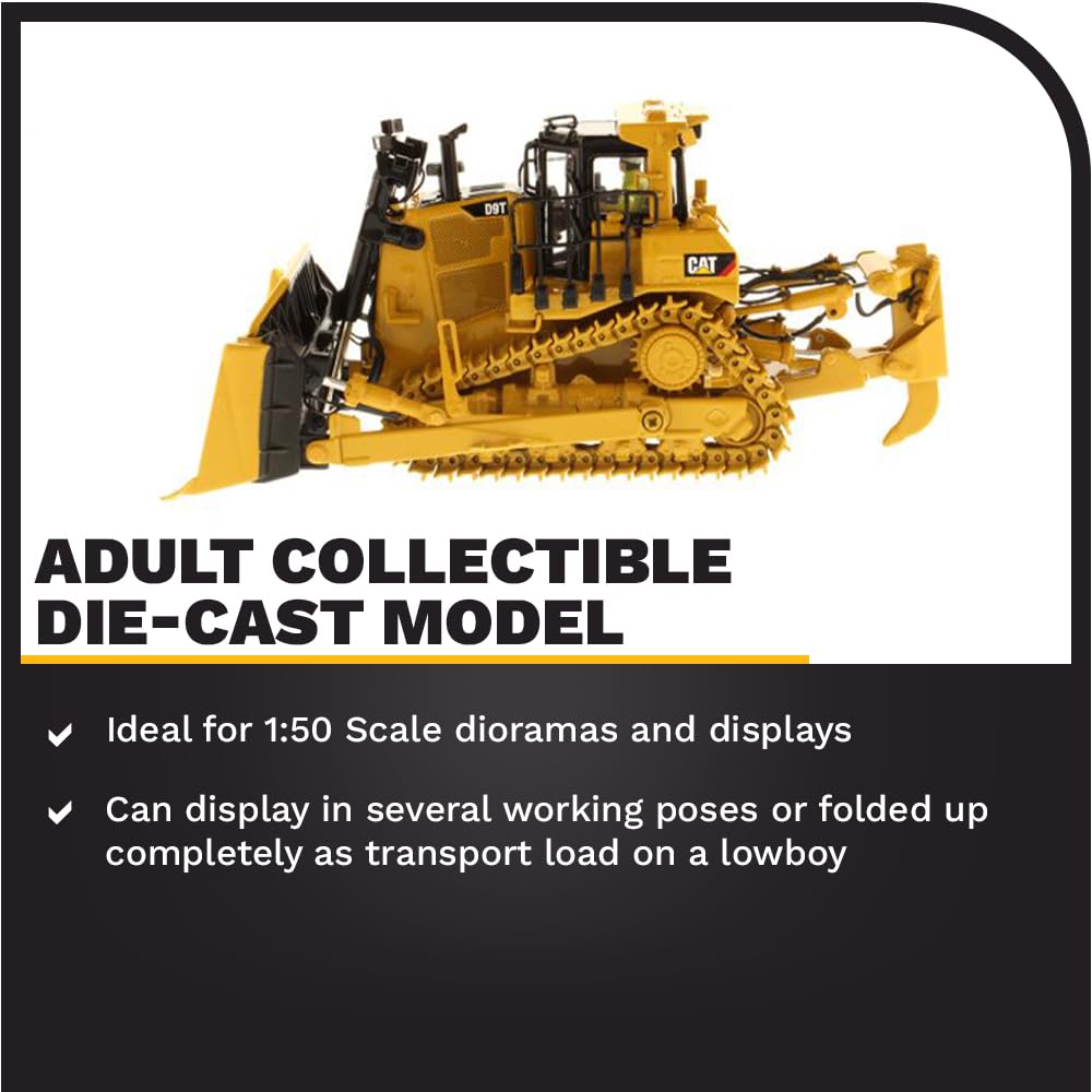 Amazon.com: Diecast Masters 1:50 Scale Caterpillar D9T Track-Type
