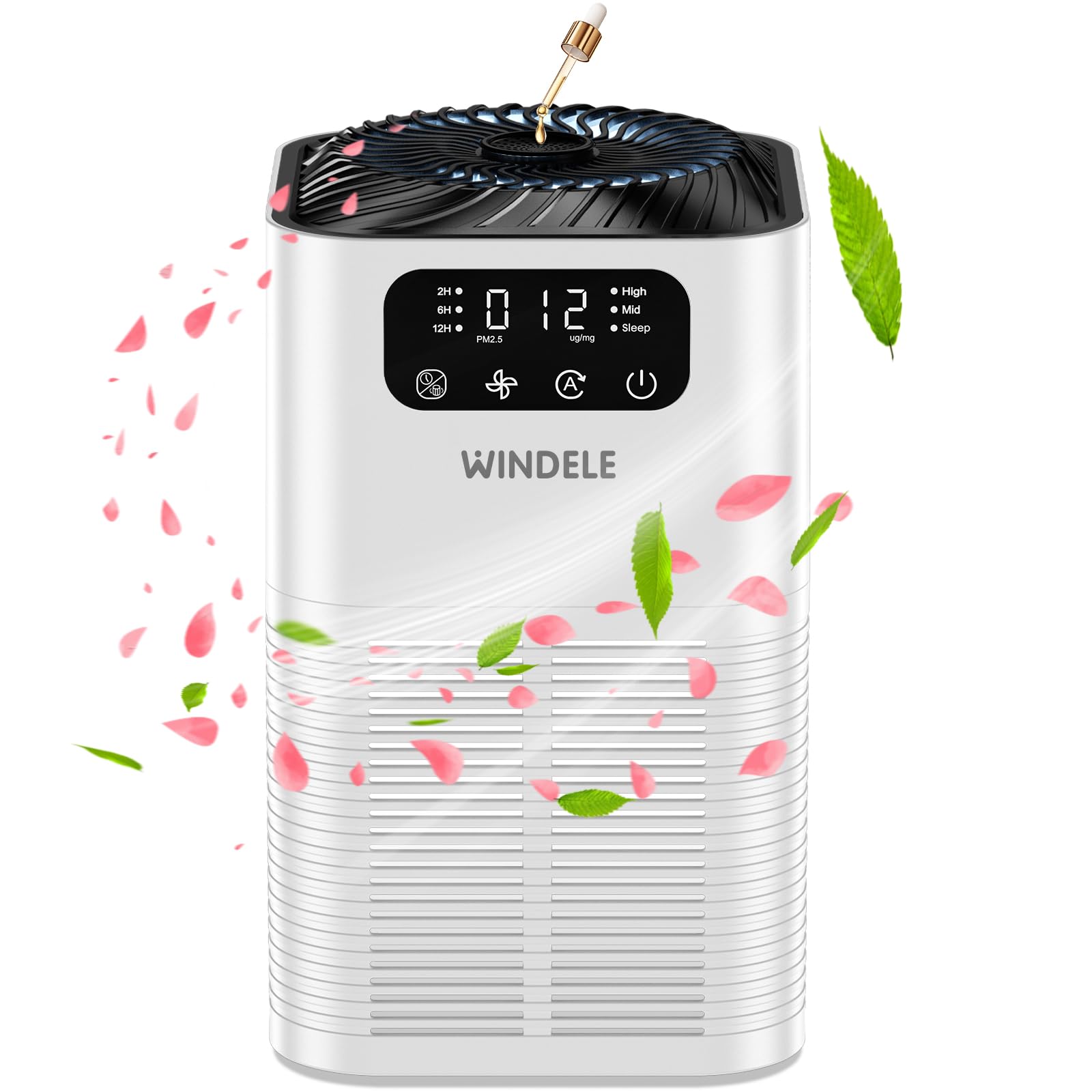 Amazon.co.jp: WINDELE 空気清浄機 38畳 PM2.5自動空気質検知 アロマ