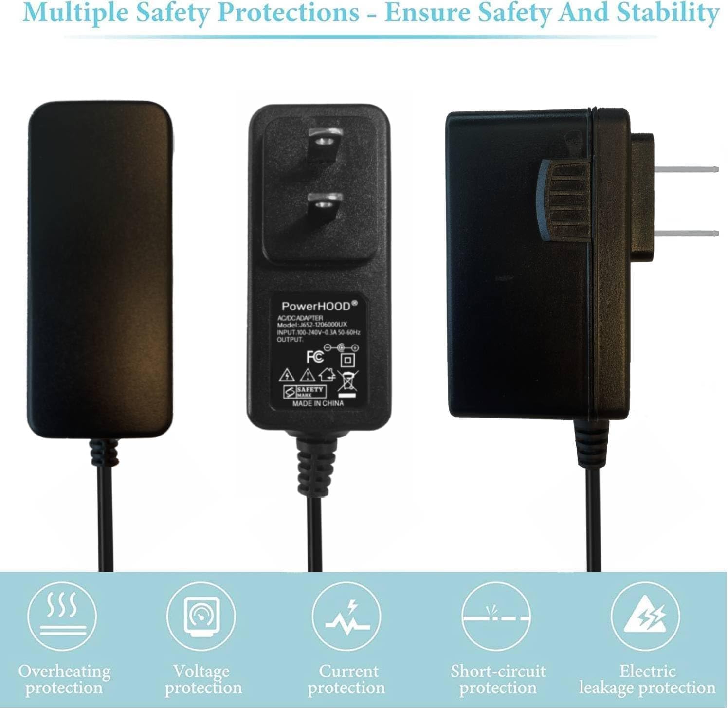 Amazon.com: PowerHOOD 12V AC/DC Adapter Compatible with TC-Helicon