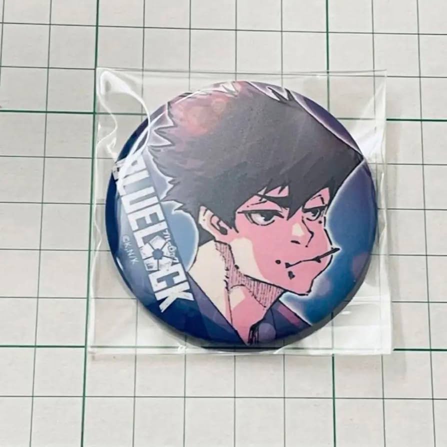 Amazon.co.jp: 烏旅人 缶バッジ ブルーロック 夏祭り 浴衣 原作グッズ