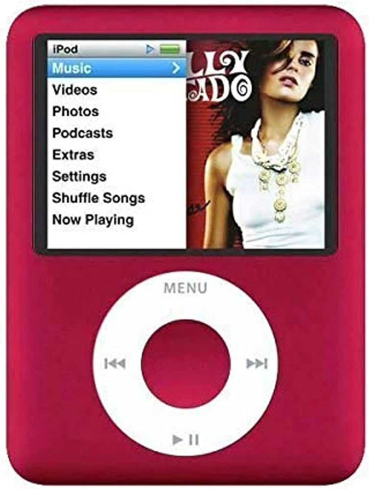 M-Player iPod Nano 3. Nesil (8GB, RED) : Amazon.com.tr: Elektronik