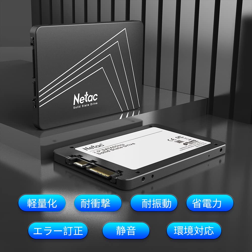 Amazon.co.jp: Netac SSD 2 TB 2.5 Inch High Durability TLC 3D NAND