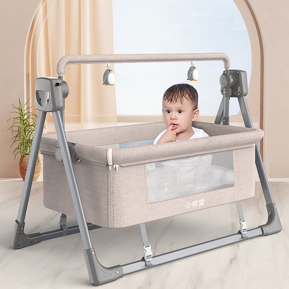 Amazon.co.jp: Luddy ベビーベッド ベビーラック ハイローベッド