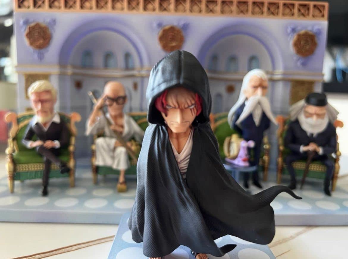 吾老星 5体セット ワンピース フィギュア レッド