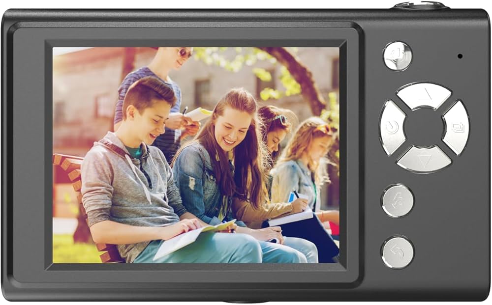 Amazon | H12 CCD デジタルカメラ 48 メガピクセル 2.8 インチ IPS HD