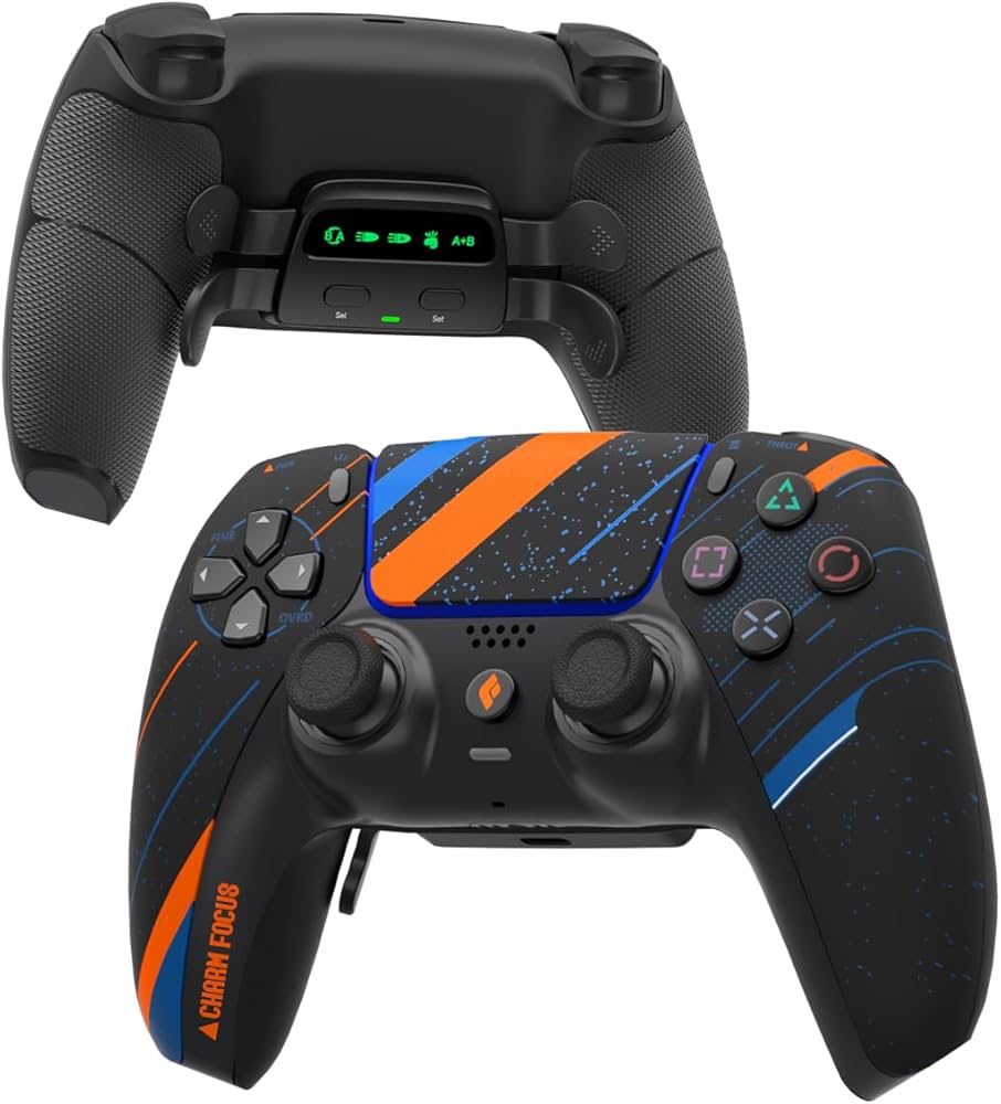 Amazon.com: CHARM FOCUS Modified PS5 Controller with 4 Remappable