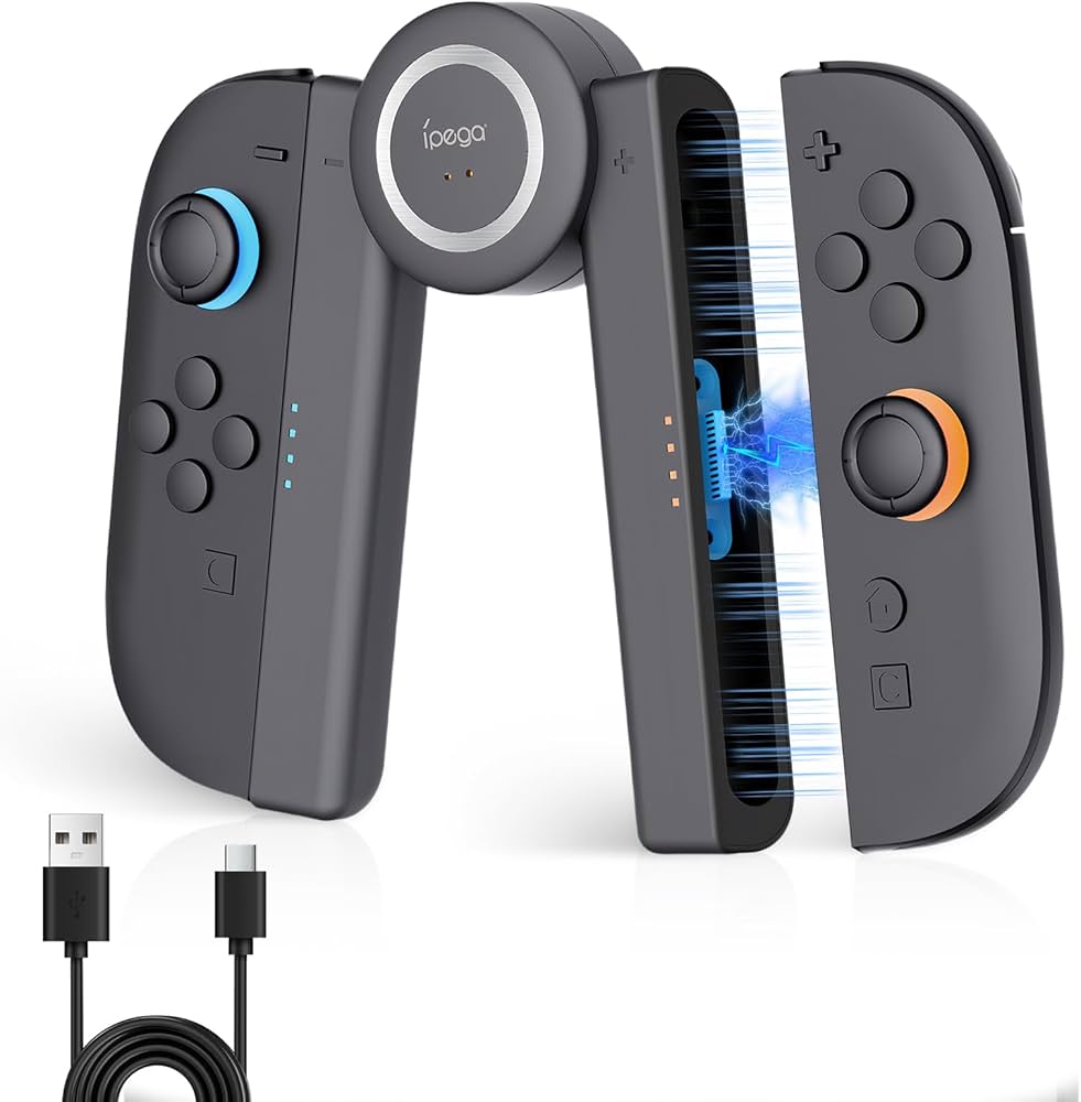 Amazon.co.jp: Switch 2用 JoyCon 2用 充電グリップ 【2025新登場