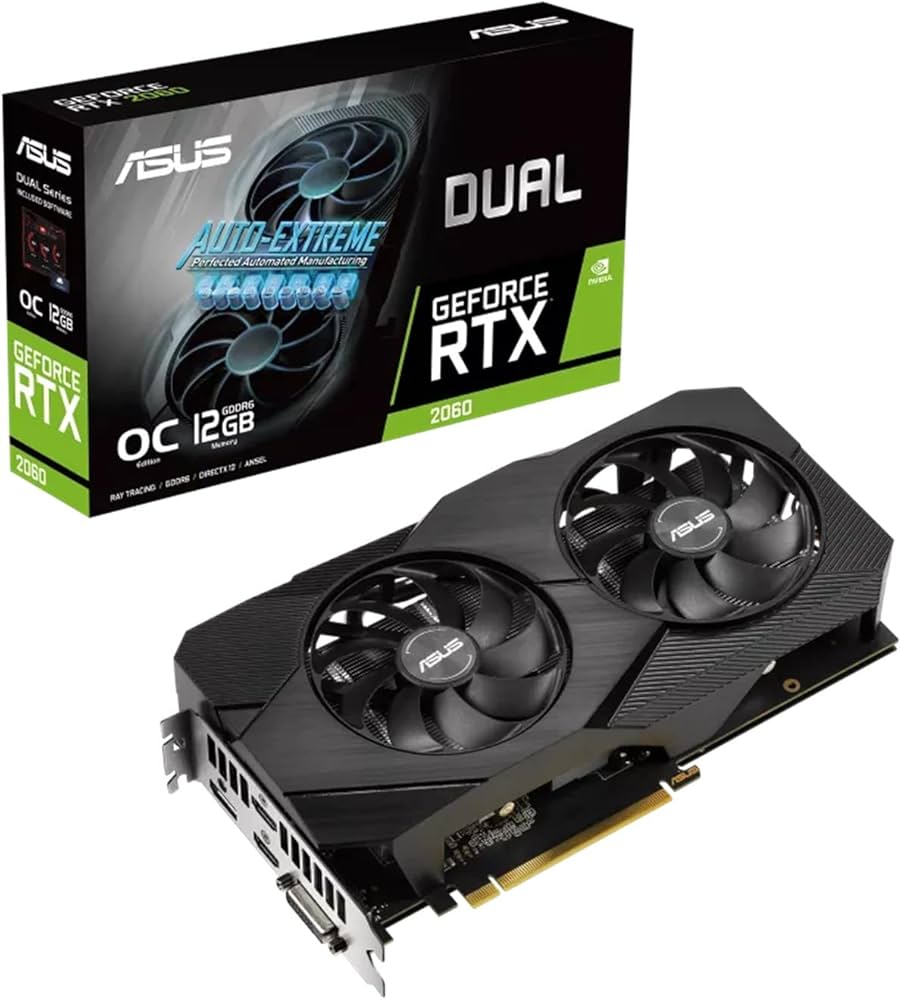 Amazon | ASUS DUAL NVIDIA GeForce RTX 2060 搭載ビデオカード EVO OC