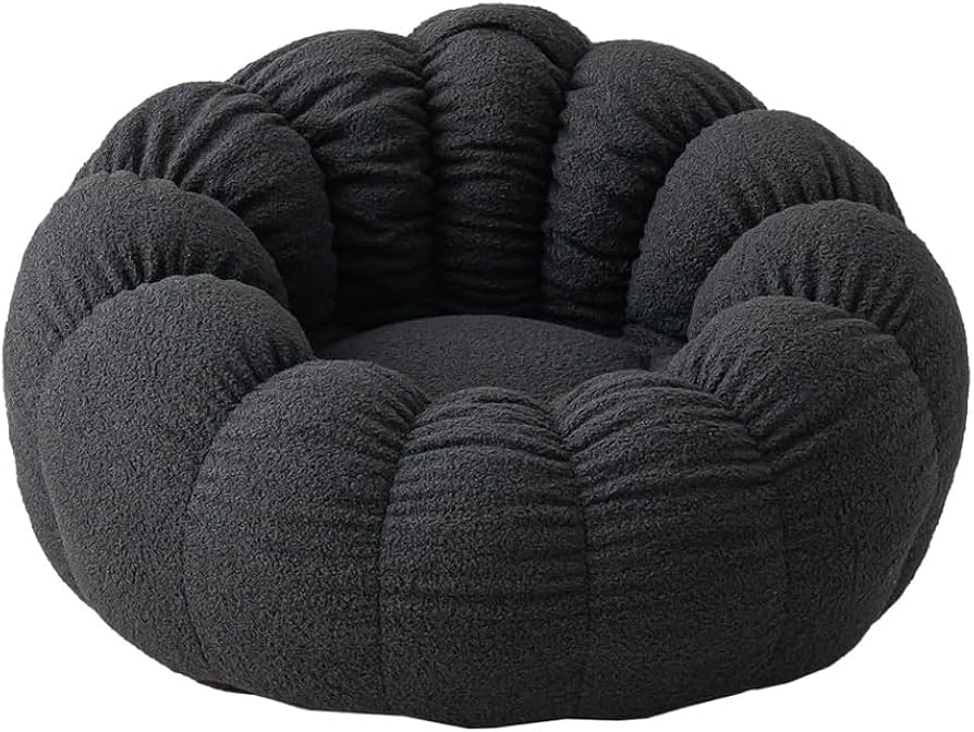 Amazon.co.jp: smoo ビーズクッション 1人掛けソファ ポケット付き