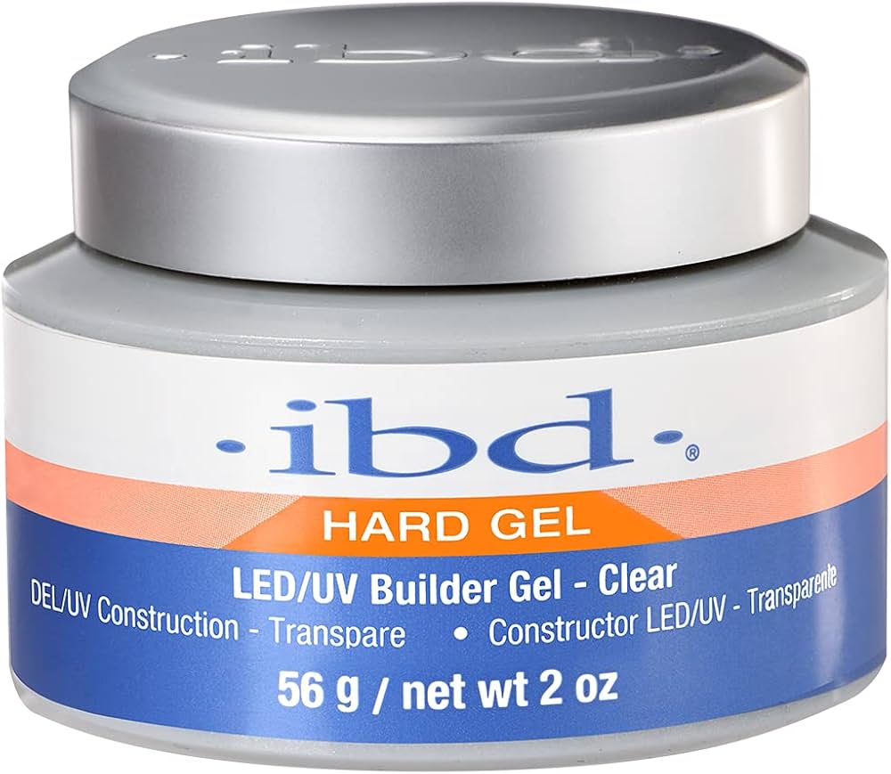 Amazon.com : IBD Hard Gel LED/UV Builder Gel – Clear, Nail